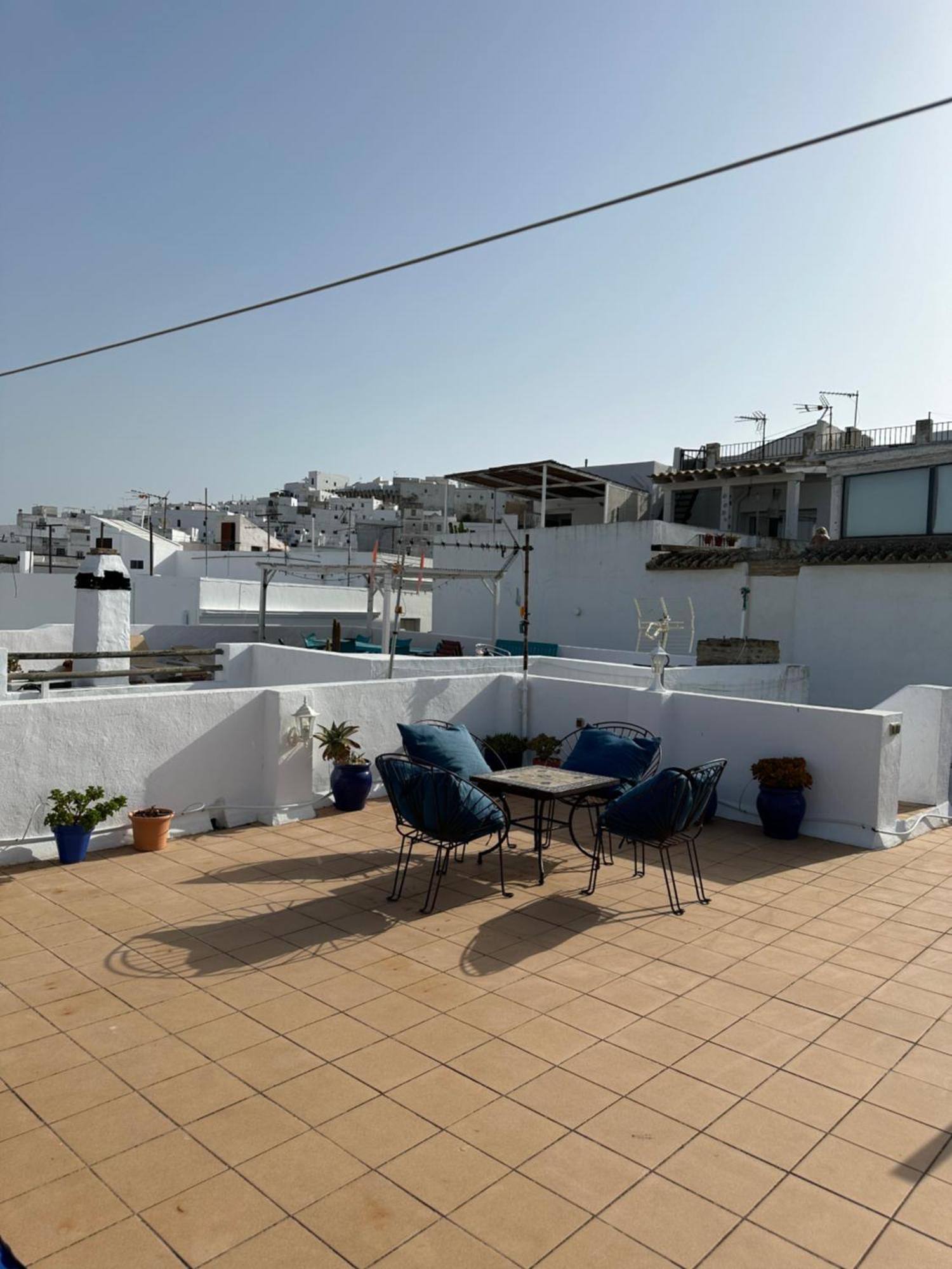 Vejer Vue Impressionnante Grande Terrasse Vejer de la Frontera